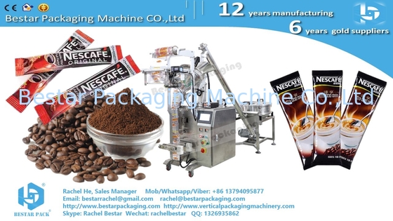 Máquina de embalaje de polvo de café 40g de almohadilla con impresora de fecha de producción BSTV-160F
