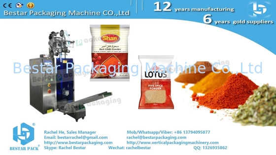 Cómo empacar 100g de polvo de soya sachet [Bestar] máquina automática de embalaje de polvo BSTV-160F