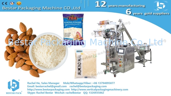 Cómo empacar 100g de polvo de soya sachet [Bestar] máquina automática de embalaje de polvo BSTV-160F