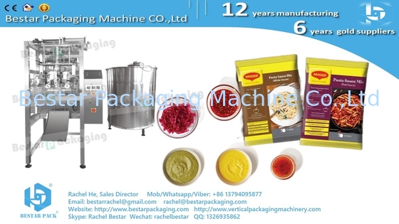 Máquina de embalaje automática para aceite comestible 1-5 kg en bolsa de embalaje BSTV-750P