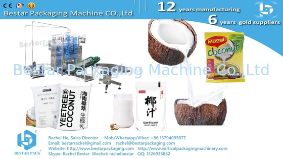 Cómo empacar la leche de coco 5 kg bolsa de plástico bolsa BSTV-650P