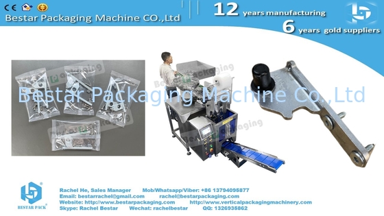 Máquina de embalaje multifunción con contador y alimentación manual