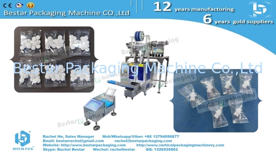 Máquina de embalaje multifuncional con recuento automático y alimentación manual