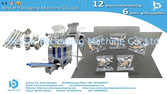 Máquina de embalaje multifuncional con recuento automático y alimentación manual