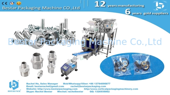 Furniture accessories counting packing machine con elevador automático de alimentación