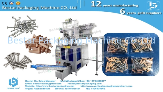 Furniture accessories counting packing machine con elevador automático de alimentación