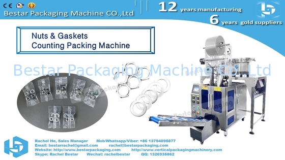 Furniture accessories counting packing machine con elevador automático de alimentación