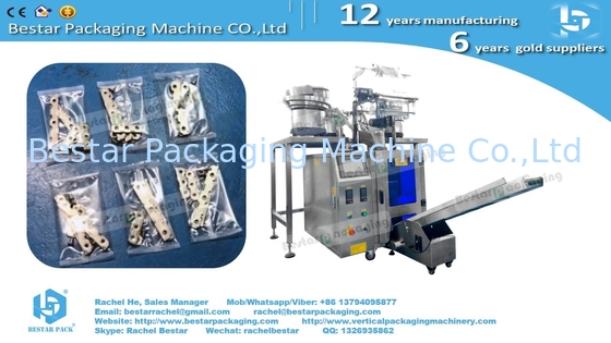 Máquina de contador automático de envases con 4 tolvas