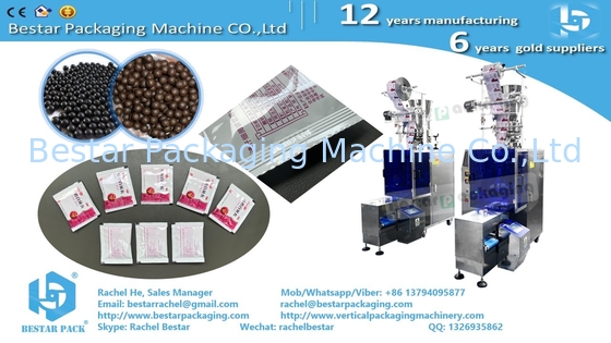 Cereales alimentos bolsita pequeña 120g máquina automática de pesaje de embalaje BSTV-160A