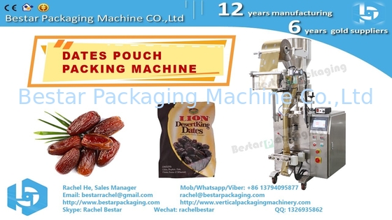 Cereales alimentos bolsita pequeña 120g máquina automática de pesaje de embalaje BSTV-160A