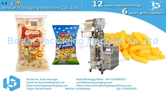 Máquina de embalaje de palomitas de maíz de 50 g con ascensor Z BSTV-160A