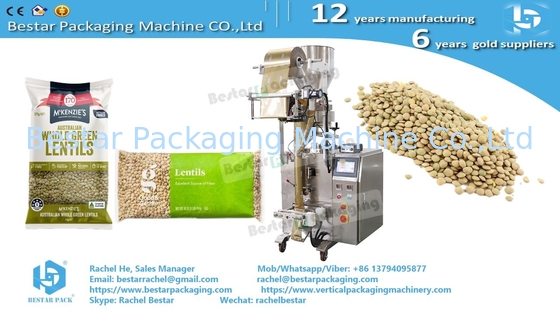 ¿Cómo empacar las legumbres sachet 30g [Bestar] taza medidor máquina de embalaje BSTV-160A