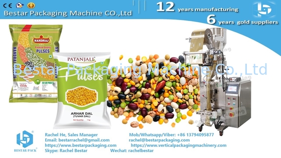 Frutas secas Fechas 30 g bolsa máquina de embalaje automática de pesaje BSTV-160A