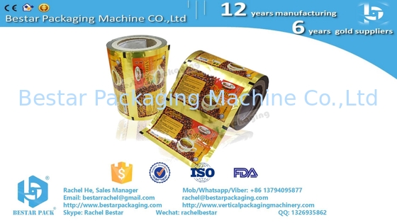Película de plástico de calidad alimentaria para las papas fritas con la máquina de embalaje automática Bestar