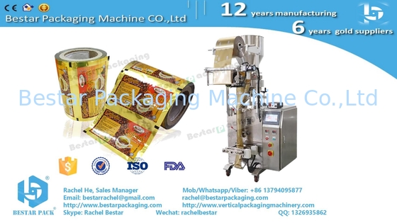 Película de plástico de calidad alimentaria para las papas fritas con la máquina de embalaje automática Bestar