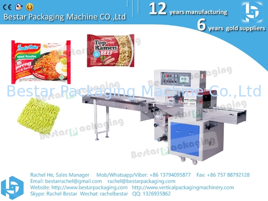 Ramen instantáneo de fideos de embalaje único máquina de embalaje automática BST350