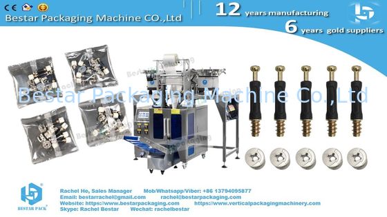 Tornillos, pernos, arandelas, máquina automática de conteo, mezcla y envasado