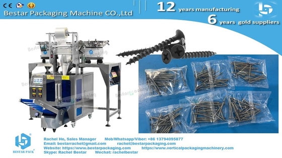 Máquina empacadora de clavos para paneles de yeso, conteo automático, tipo ubicación orbital