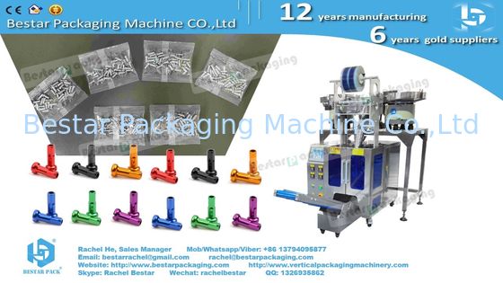Máquina empacadora de cabecillas de radios de bicicleta con 4 cuencos de conteo automático