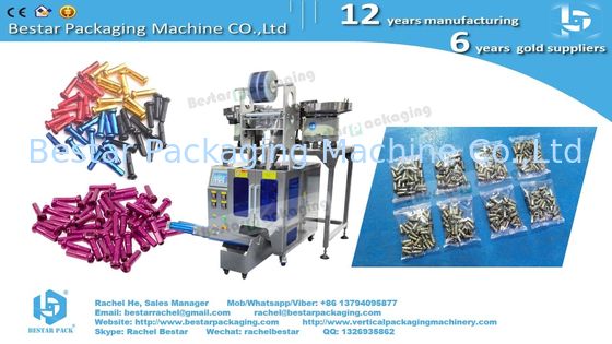 Máquina empacadora de cabecillas de radios de bicicleta con 4 cuencos de conteo automático