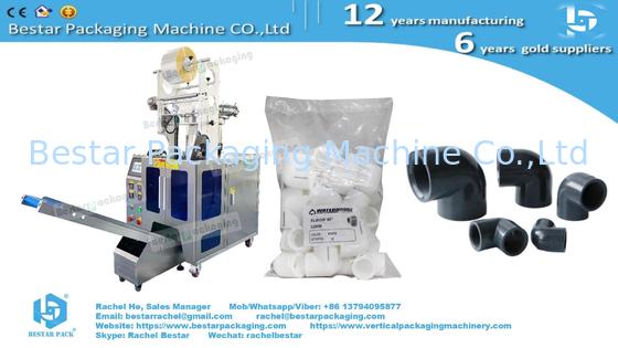 Plastic elbow pipe pouch packing machine with automatic counting