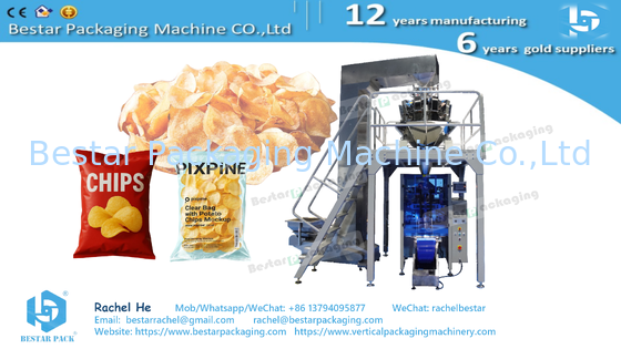 Automatic Weighing Packing Machine for Potato Chips BSTV-350AZ
