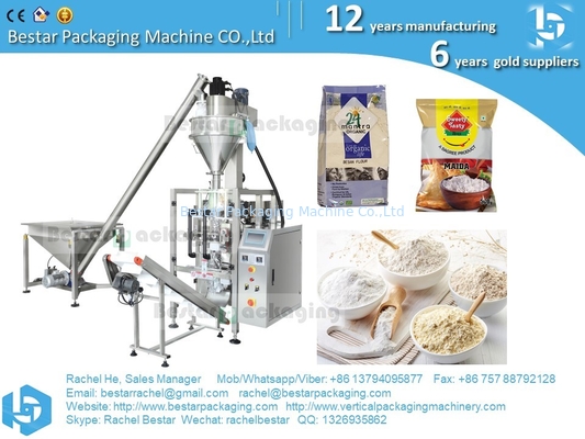 Máquina de embalaje de polvo de leche de chocolate instantáneo de alta calidad de alta velocidad