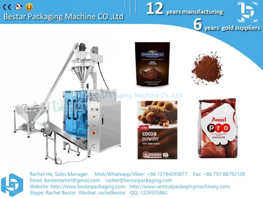 China Bestar máquina de embalaje de buena calidad de chocolate en polvo leche en polvo