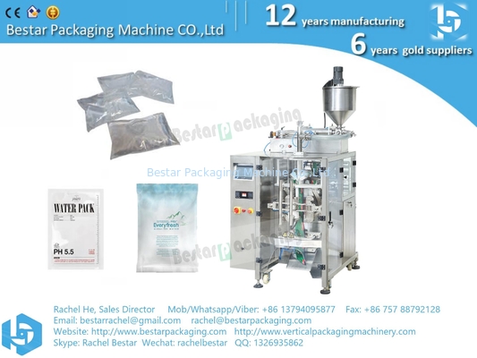 Máquina de embalaje de acero inoxidable para embalaje de bolsas de agua potable, China precio de fábrica