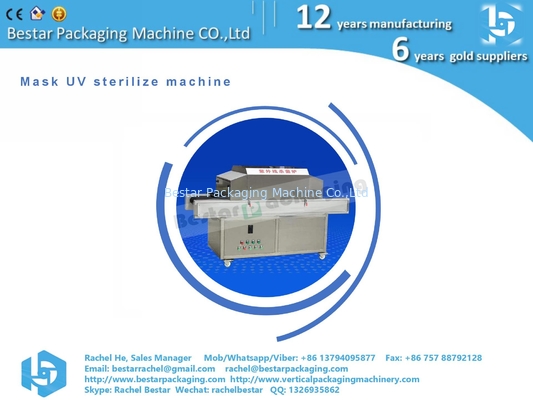 Máquina de esterilización de máscaras UV, máquina de desinfectante UV