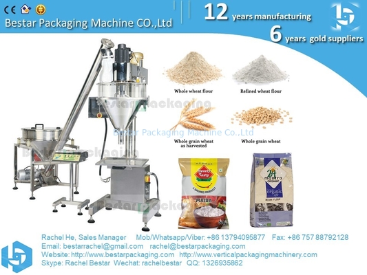China precio de fábrica máquina de embalaje automático para harina en polvo 500g a 5kgs