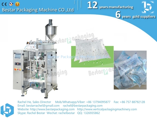 Máquina de embalaje líquido Bestar para embalaje de agua potable pura en bolsa